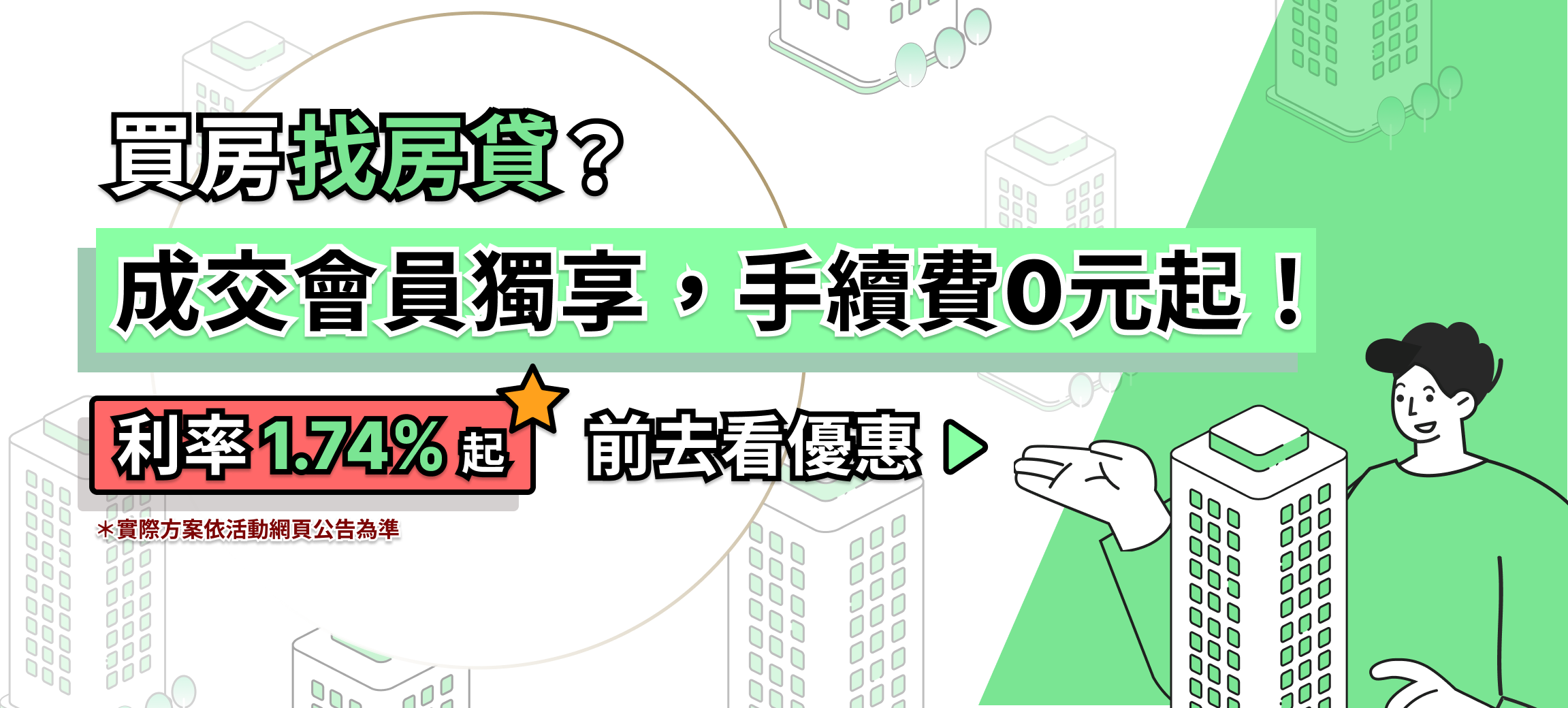 2022信義房屋助您安心成家－會員獨享房貸專案